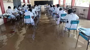 exam in floods